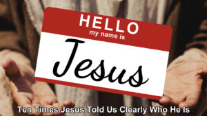 Hello My Name Is Jesus