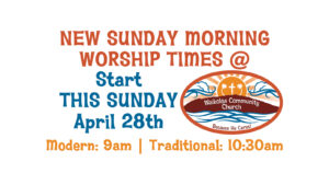 New Worship Times